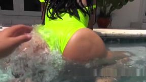Julie Kay tits out and asshole licked