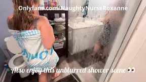 Amateur wife and friend play cum flip game