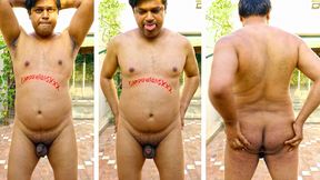 Sexy Fat Pakistani Boy Exposing Spicy Delicious Ass Hole Nude Outdoor