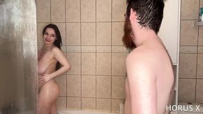 Busty Katerina Lyner Fucks in the Shower