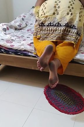 Desi Sexy MILF Riding Her Stepson's Cock