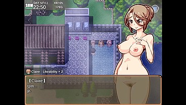 Impregnate my harem farm [ BREEDING HENTAI game ] Ep.33 getting a BLONDE MILF PREGNANT !