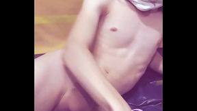 Inflating a Condom inside my Ass and then Fisting myself