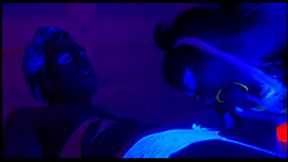 Lisa Sparkle and Sandra Iron Get Kinky Under UV Light