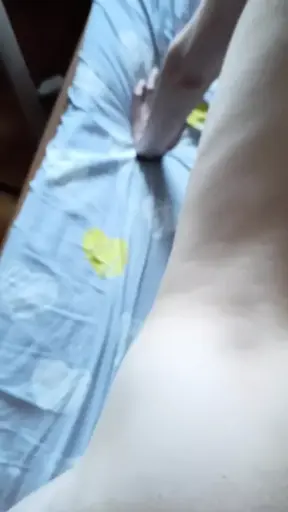 Cum on Perfect Butt of Beautiful Bitch