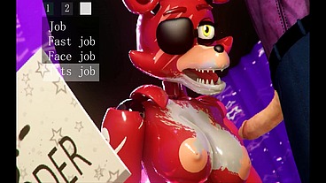 FNAF Deep Review [ Parody Hentai Game PornPlay ] Ep.2 Foxy perfect spooky assjob