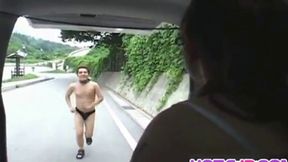 Sexy Tomoka Matsunami Sizzles Intensely Inside Car Ride