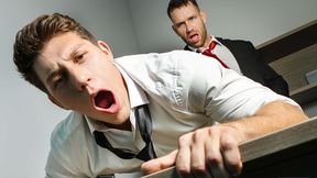 Job interview anal fuck