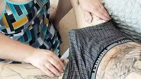 Friend's Handjob Gets Me Off During Blowjob