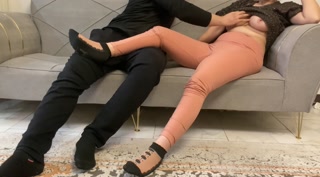 Hot Iranian MILF Foot Rub After Work 😍