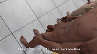 The guy went to a military academy to join the army, but an officer caught him in the bathroom and offered to give him a blowjob