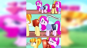 The Littlest Ponies: Trans Futanari Ponies Anal Journey