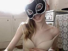 Webcam Teen Hammock Masturbation 05