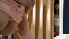 Step Daddy vibrates anus to bound teen