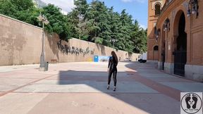 Alice Maze MILF Public Leather Shiny Fetish CEI Pussy Juicy