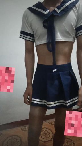Femboy Crossdreser dance tiktok
