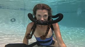 Your Vinatage Double Hose Scuba Fantasy with Nathalia