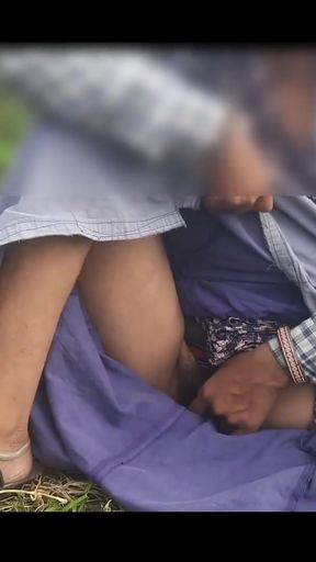 Thrilling moment from &quot;The desi sister-in-law of the village is instigating the brother-in-law to put her fat ass in the&quot;