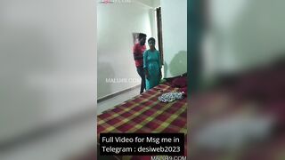 Indian Horny Telugu Bhabhi Blowjob and Ridding Dick