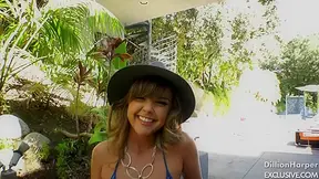 Warming Herself Up - Sex Movies Featuring Dillion Harper