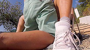 a quick fuck in the garden