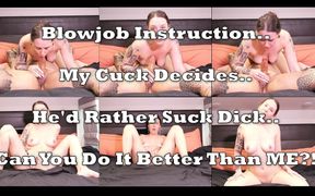 So You Think You Can Suck His Dick Better Than Me?