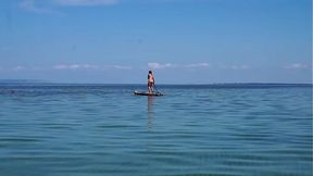Kayaking babe enjoys fucked in the woods