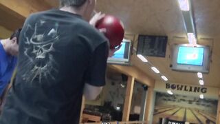 Cuckold allows guy please his cute GF right in bowling club