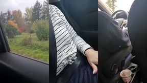 jours 24 : je m occupe dans mon uber... ca n a pas l air de deranger le ...