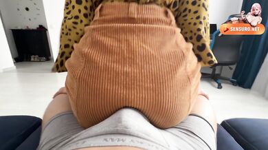 Cheating quick with my best friend's virgin sister grinding my cock while he makes lunch