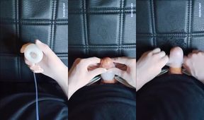 Cute Traps Tenga Egg Cum Gush Destroyed POV Frenzy 4K