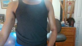 Asian Ladyboy Masturbating