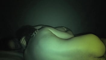 My stepbrother couldn&#039_t resist to fuck me at midnight and made me cum twice.
