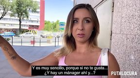 PutaLocura - La milf ucraniana Mia Brown cabalga la polla de Torbe y traga su lefa en Pilladas