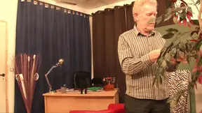 Hot redhead gets pounded by two hard dicks