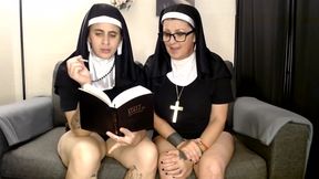 Dirty Horny Nuns Masturbating Pussy Eating Caught Religious