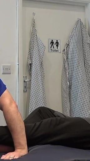 Doctor Worships Patients Feet and Eats Cum From Feet