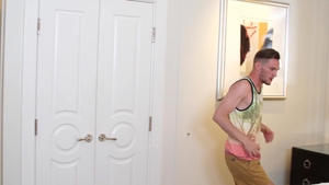 Peeping Tom Captures Cousin's Shower Cam Antics