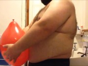 belly balloon poppin