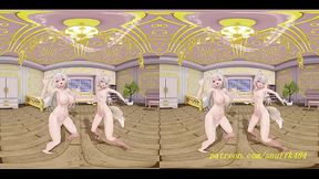 VR180 mmd FuwaMoco nude Dance 3d hololive Hentai