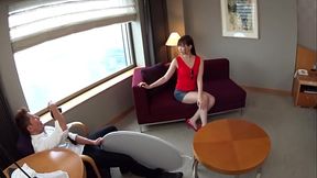 [Top Secret] Model Audition for Tall and Busty Japanese College Students 1