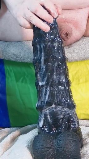 Fun Session Riding This Sea Monster's Dick
