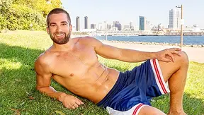 Bearded Stud Rhett Pleasures His Massive Hard-On in Sensual Slow Motion – SeanCody