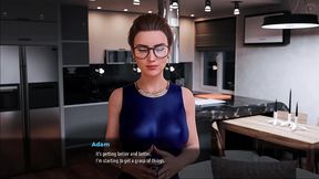 johannesgaming - update #160 - breeze of passion 8 cathy helped him out in her bikini and got stuck under the bed - aug 27, 2024
