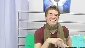 Amateur Gay Devin Becker Uses Massive Dildo For His Asshole