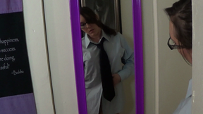 Mirror Masturbation
