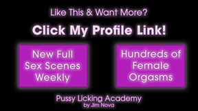 She's Never Been Licked Liike This - INTENSE ORGAMS