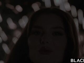 BLACKED Beautiful Stefany gets DPed in a BBC Group-sex Party