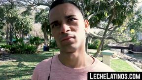 Straight Latino's POV debut with a raw, hard bareback bang