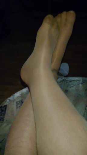 Nylon Feet in the Evening